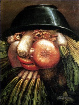 ファンタジー Painting - 野菜 ジュゼッペ・アルチンボルド ファンタジー